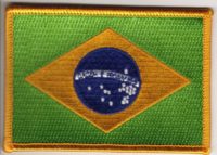 Brazilian Flag Badge
