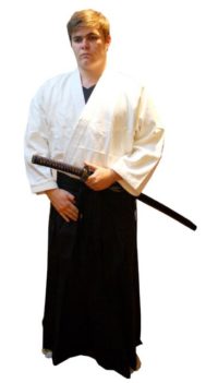 Warrior Silver Label Hakama Black