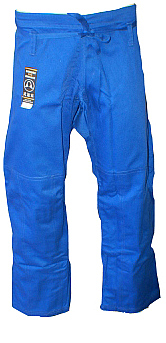 Warrior Blue Pro Label BJJ Pants