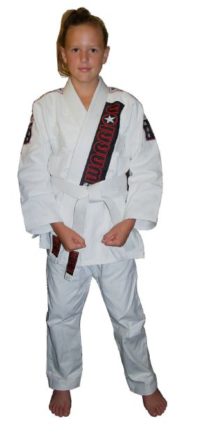 Warrior Child BJJ Kimono White