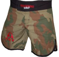 Warrior W3 Camo MMA Shorts