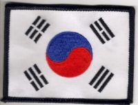 Korean Flag Badge