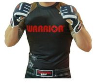 Warrior Graded Short Sleeve Rash Guard Black/Brown