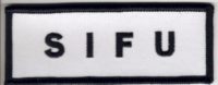 Sifu Badge (Black and White)