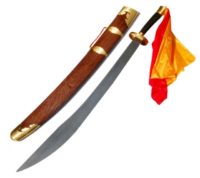 Kung Fu Sword with Wooden Scabbard