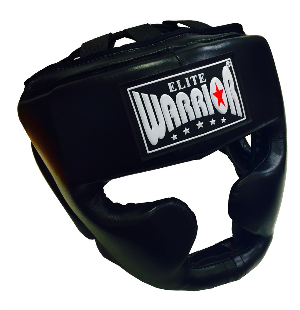 Warrior Leather Full Face Head Guard Giri Martial Arts Supplies