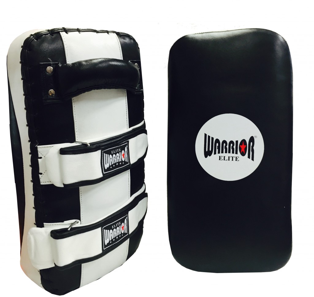 Warrior Elite Leather Straight Thai Pads Giri Martial