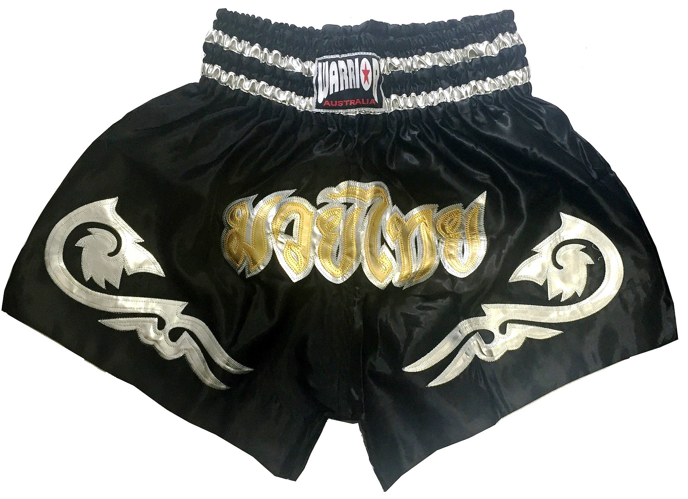 Marble Silver Grey Print Pattern Muay Thai Boxing Shorts