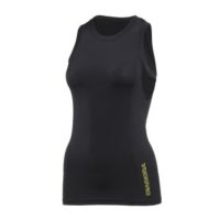 GDWS1386 Womens Diadora Compression Tank Black Front