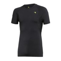 GDYS1394 Junior Diadora Compression Tee Black