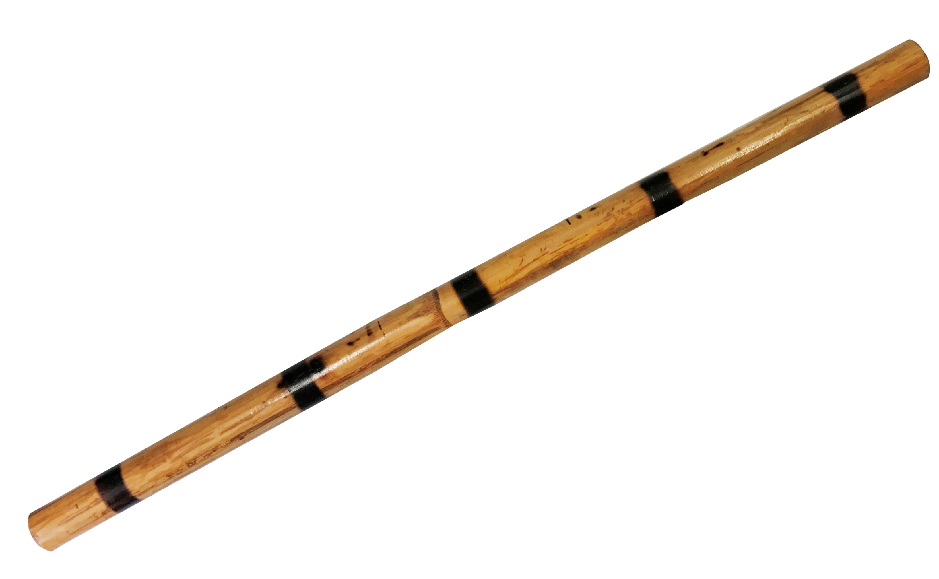 Rattan Stick with Skin Burn Pattern 28" Giri Martial Arts Supplies