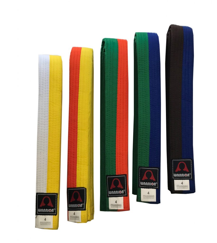 Warrior Judo Half/Half Belts Giri Martial Arts Supplies