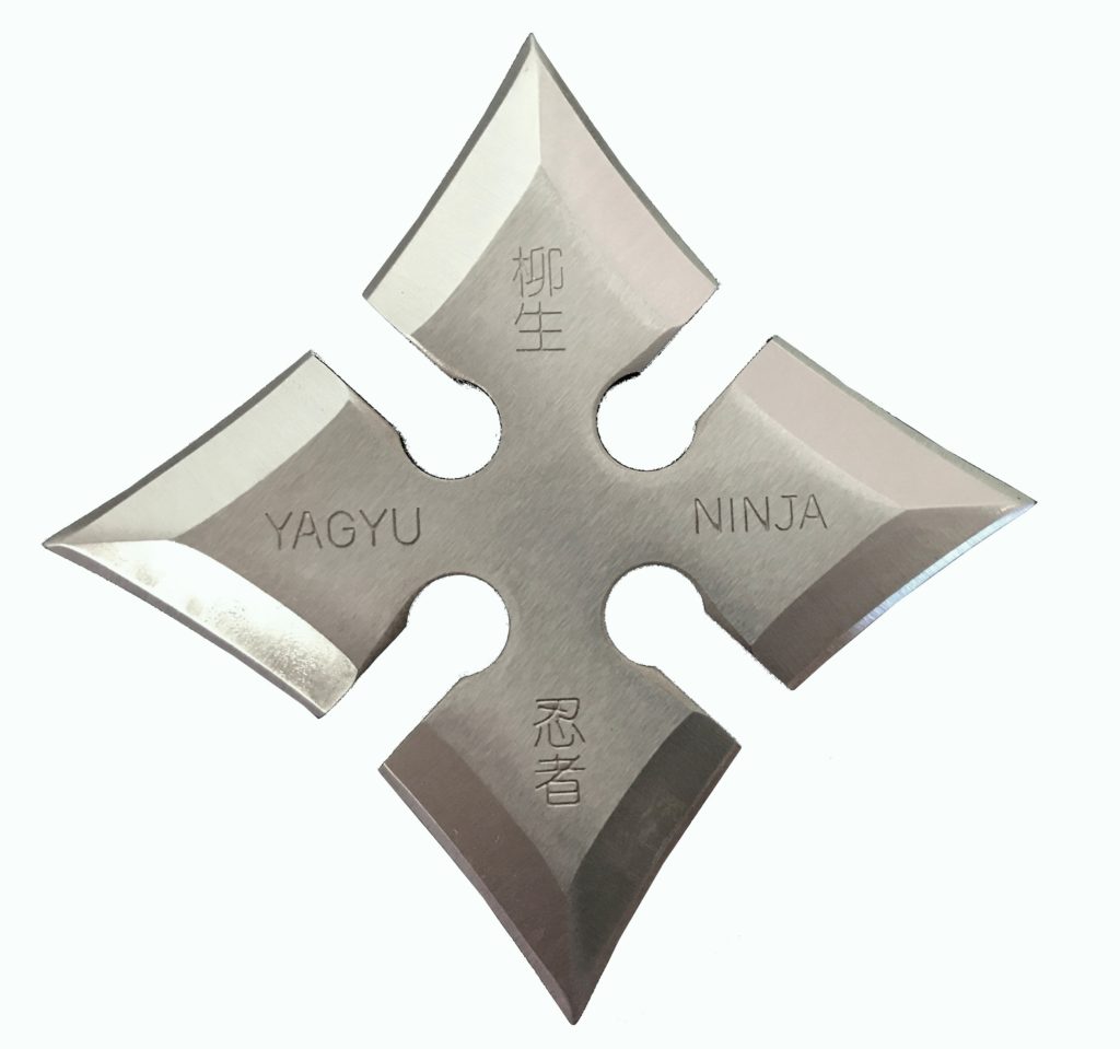4 Blade Cross Throwing Star 4&quot; Giri Martial Arts Supplies