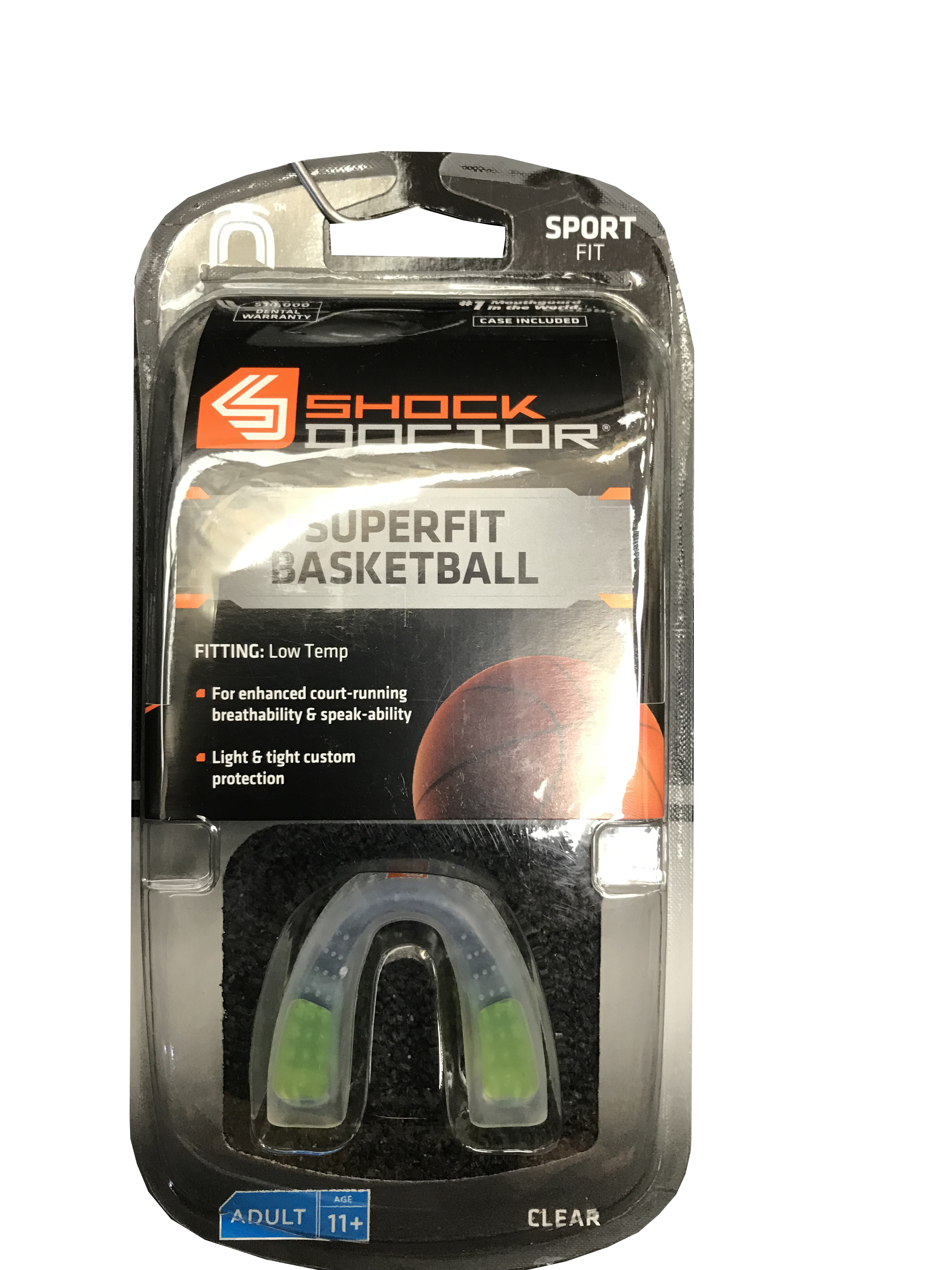 Shock Doctor Superfit Basketball Mouthguard Giri Martial Arts Supplies