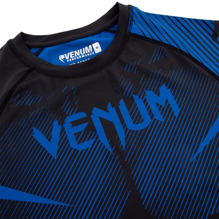 Venum NoGi 2.0 Rashguard - Short Sleeves - Black/Blue - Giri Martial ...
