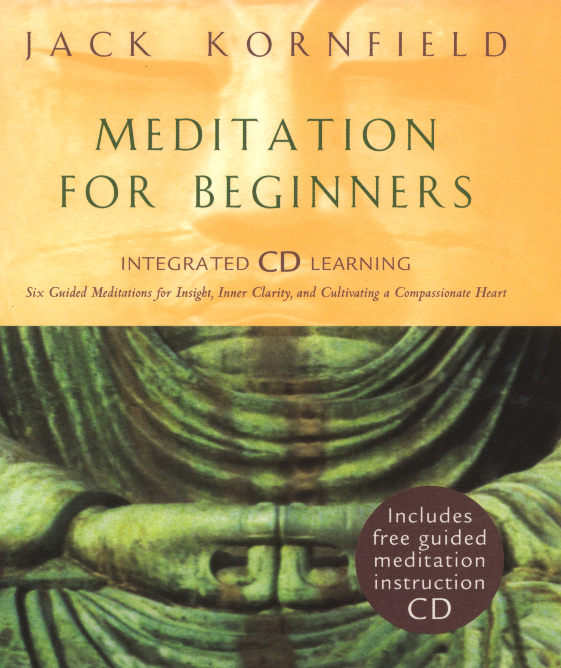 Meditation for Beginners by Jack Kornfield (Book/CD) - Giri Martial