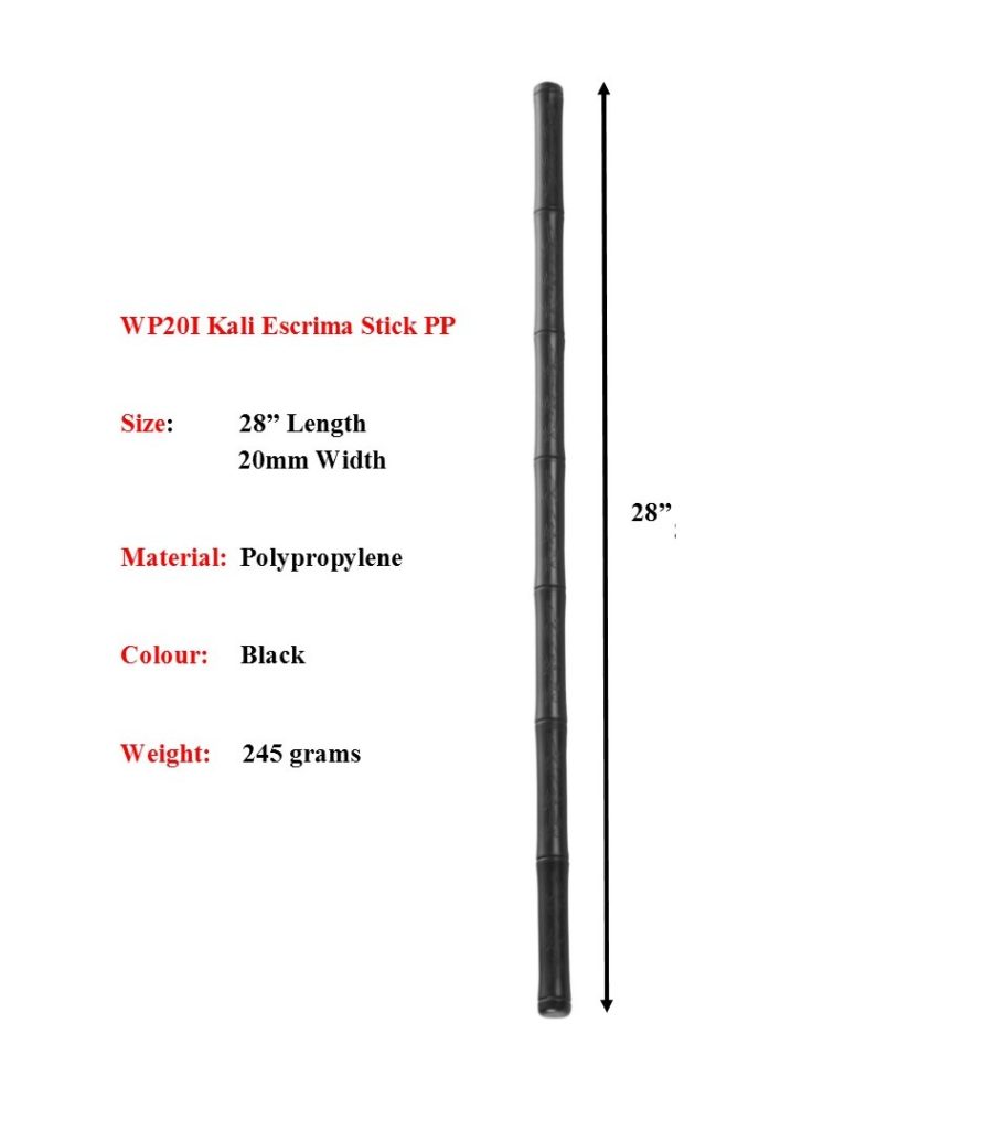 Polypropylene Escrima Kali Stick 28" Giri Martial Arts Supplies