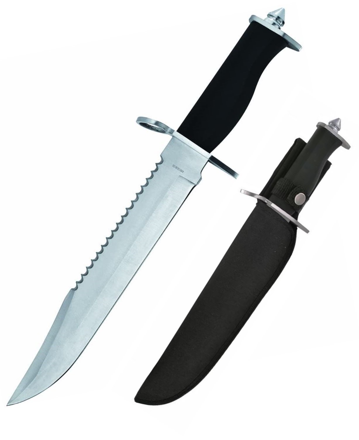 14 3/4″ Black Hunting Fixed Blade Knife Giri Martial
