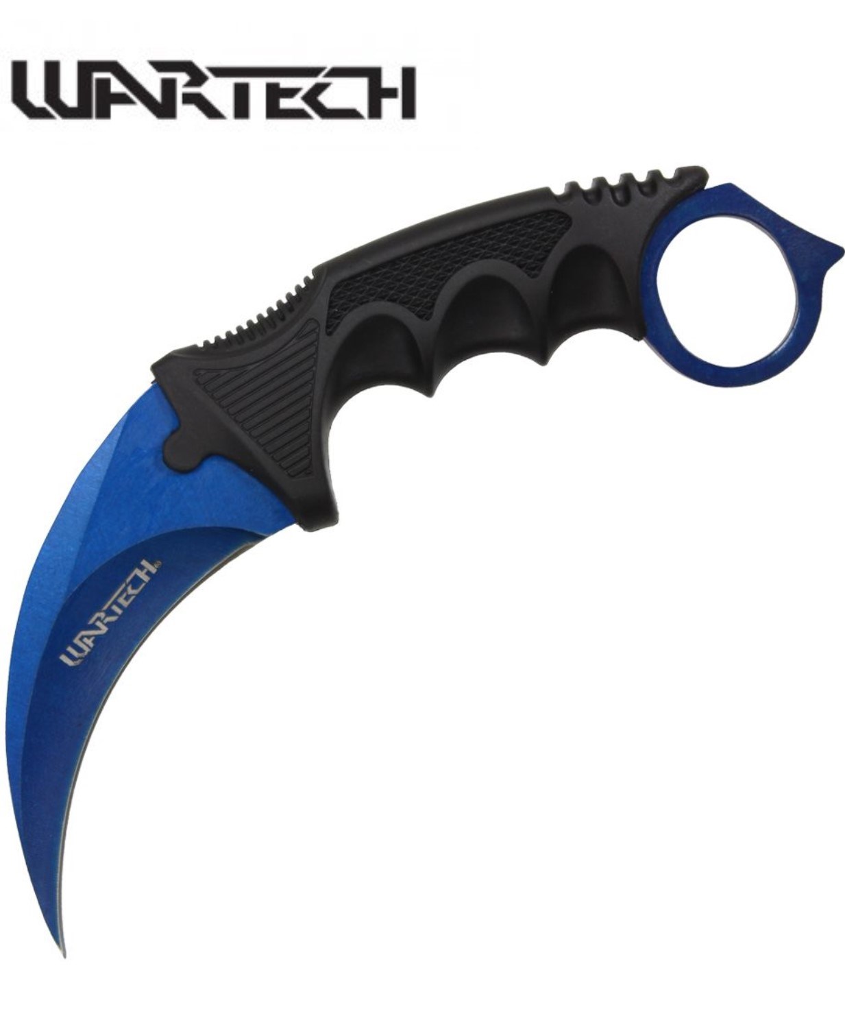 Wartech 7.5″ Blue Karambit Knife - Giri Martial Arts Supplies