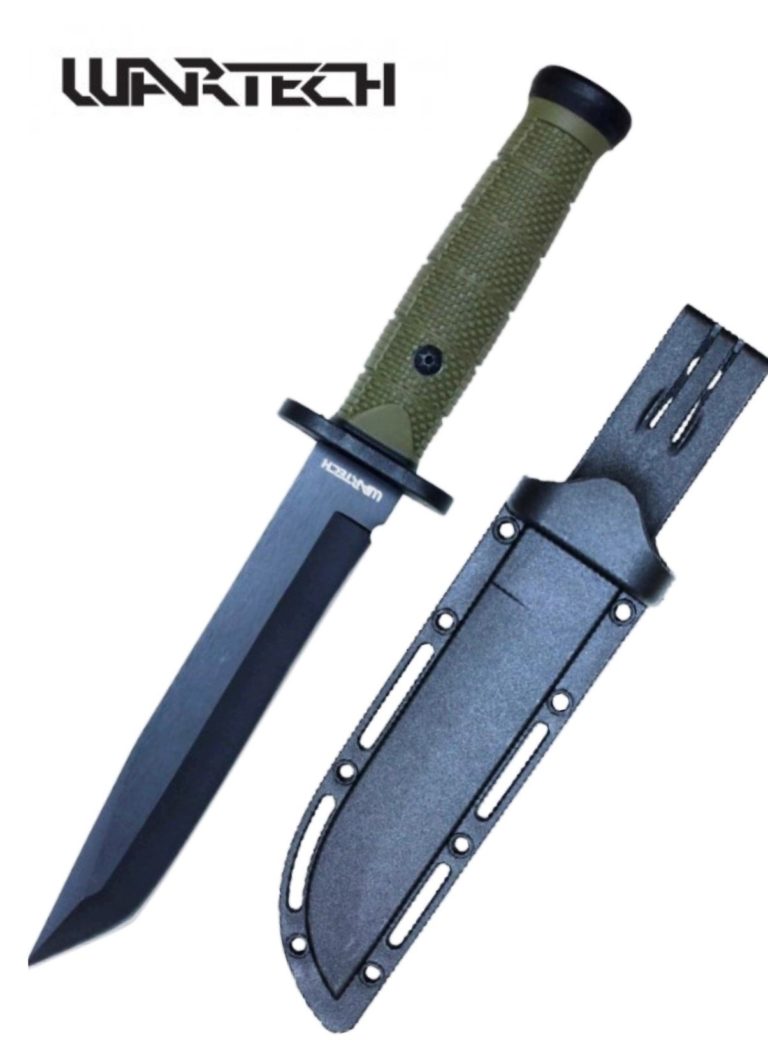 Wartech 12 3/8″ Combat Hunting Tanto Knife Giri Martial Arts Supplies