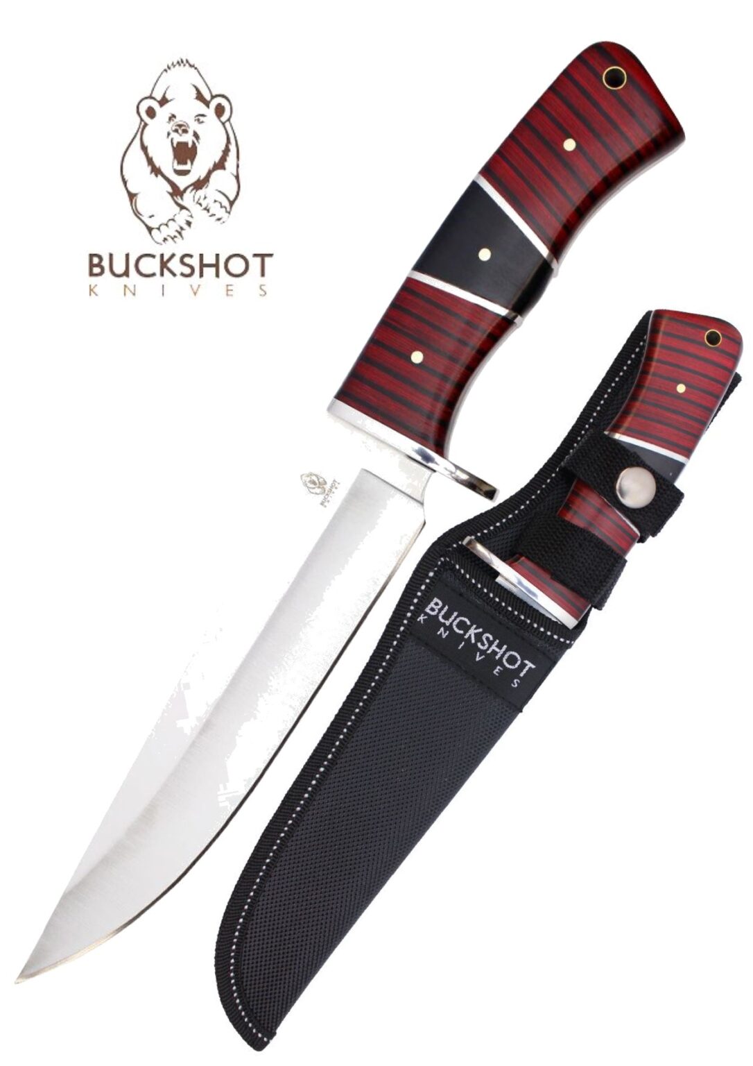 Buckshot 12″ Bowie Style Tactical Hunter Fixed Blade Knife Giri